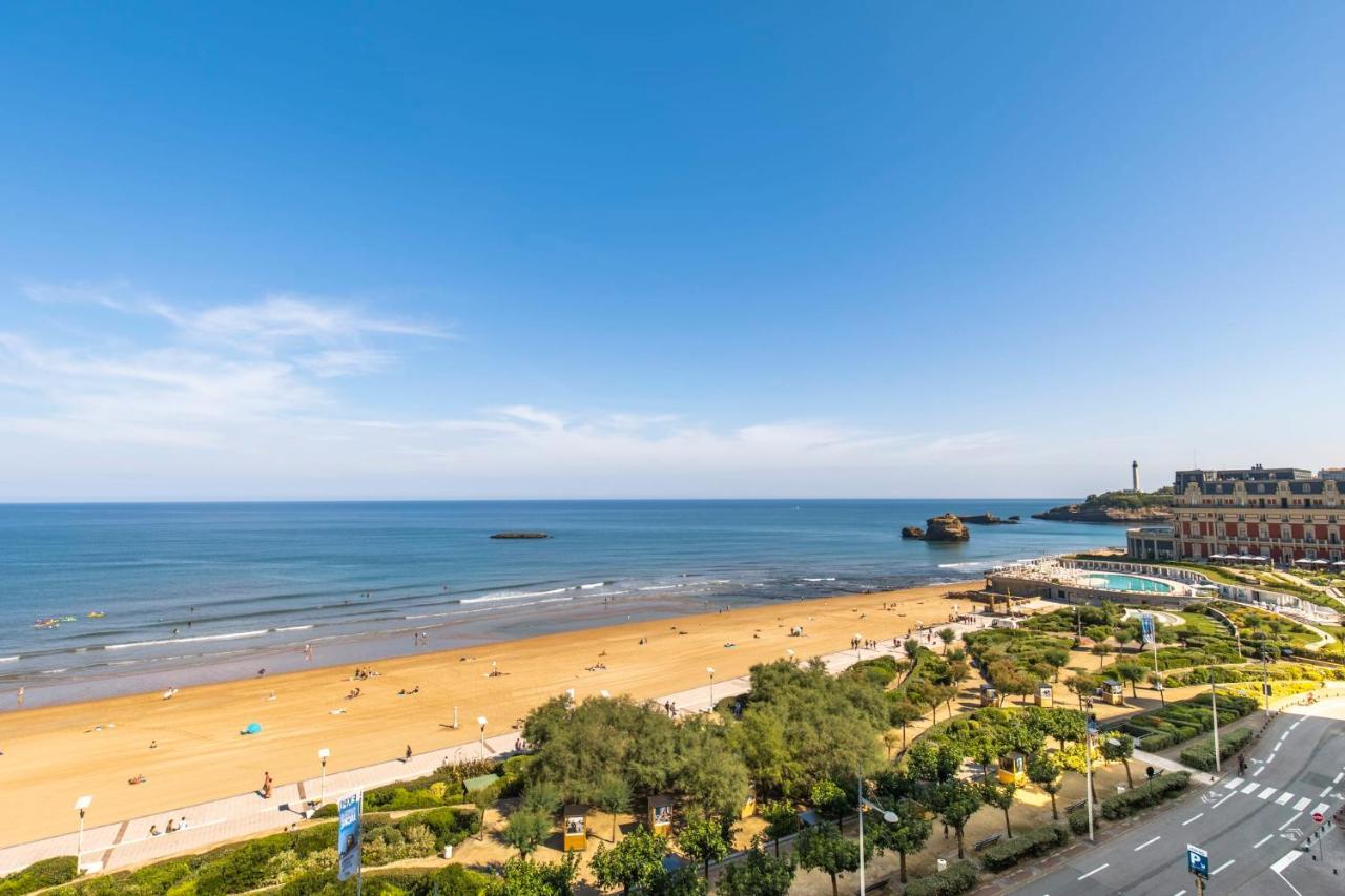 Nouvelle Vague Modern Ocean View Studio W Balcony - Swimming Pool Biarritz Luaran gambar